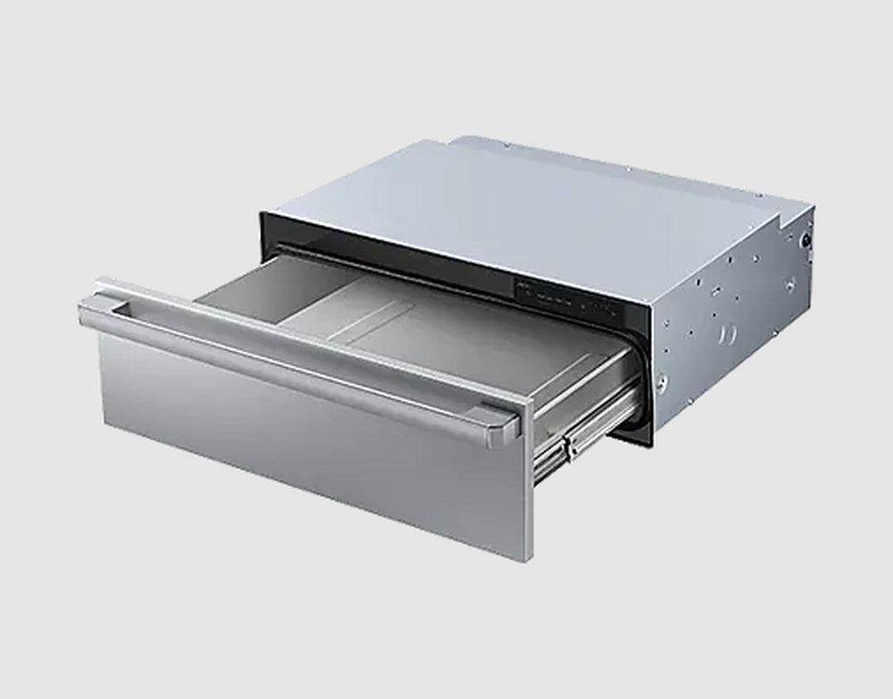 30 WARMING DRAWER SILVER 