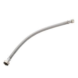 3/8 x 1/2 x 16 in. Stainless Steel Lavatory Flexible Water Connector