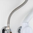 16 in. Braided Stainless Steel Flexible Water Connector 
