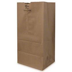 40 lb. Self Opening Brown Paper Grocery Bags (500 Per Case)