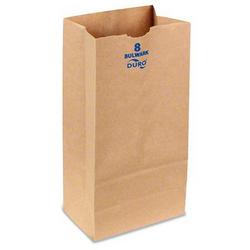 57 lb. Self Opening Brown Paper Grocery Bags (400 Per Case)