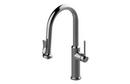 1.8 PULL-DOWN BAR/PREP FAUCET WITH CHEFS PRO SPRAYER MATTE BLACK M.E. 