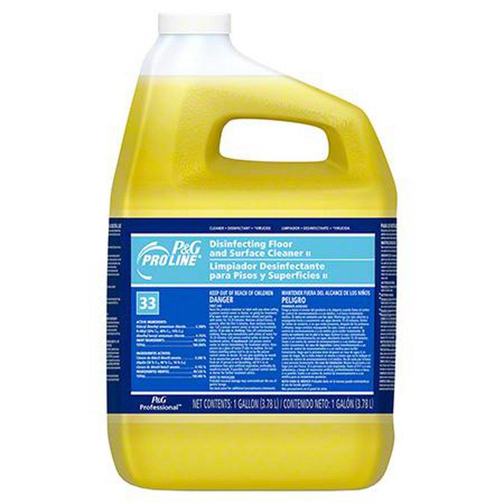 1GL PRO LINE 33 DISINFECTING FLR/SURF CLNR II 4GL/CA 