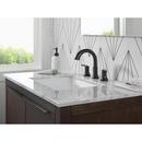 Delta Faucet Matte Black Two Handle Widespread Bathroom Sink Faucet 
