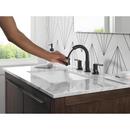 Delta Faucet Matte Black Two Handle Widespread Bathroom Sink Faucet 