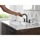 Delta Faucet Matte Black Two Handle Widespread Bathroom Sink Faucet 