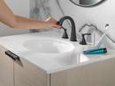 Delta Faucet Matte Black Two Handle Widespread Bathroom Sink Faucet 