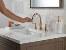 Delta Faucet Brilliance Champagne Bronze Two Handle Widespread Bathroom Sink Faucet 