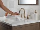Delta Faucet Brilliance Champagne Bronze Two Handle Widespread Bathroom Sink Faucet 