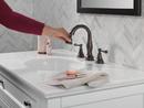 Delta Faucet Venetian Bronze Two Handle Widespread Bathroom Sink Faucet 