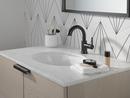 Delta Faucet Matte Black Single Handle Monoblock Bathroom Sink Faucet 