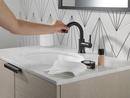 Delta Faucet Matte Black Single Handle Monoblock Bathroom Sink Faucet 