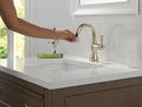 Delta Faucet Brilliance Polished Nickel Single Handle Monoblock Bathroom Sink Faucet 