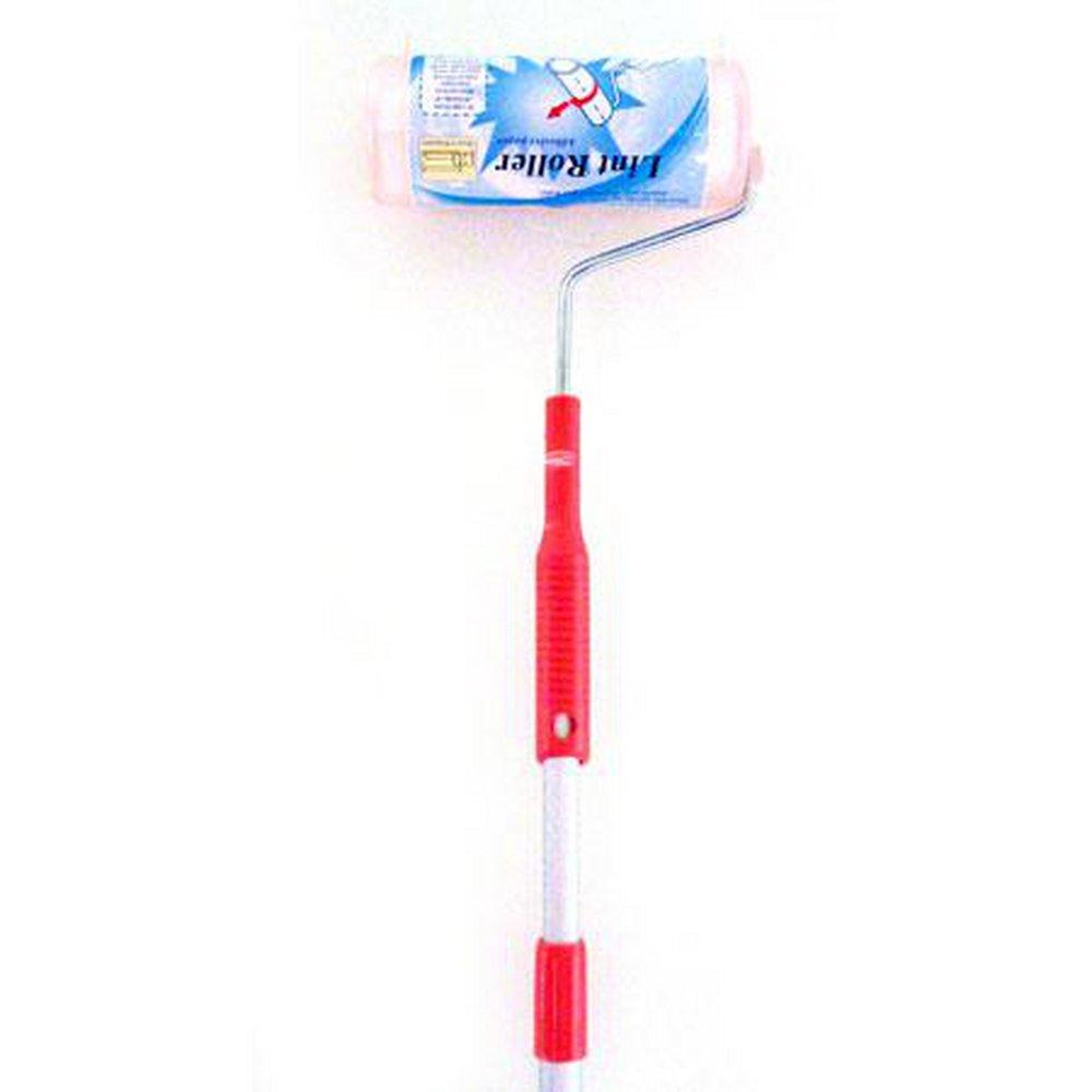 LINT ROLR W/ 43 LONG EXT HDL SILV/RED. 72/CA 