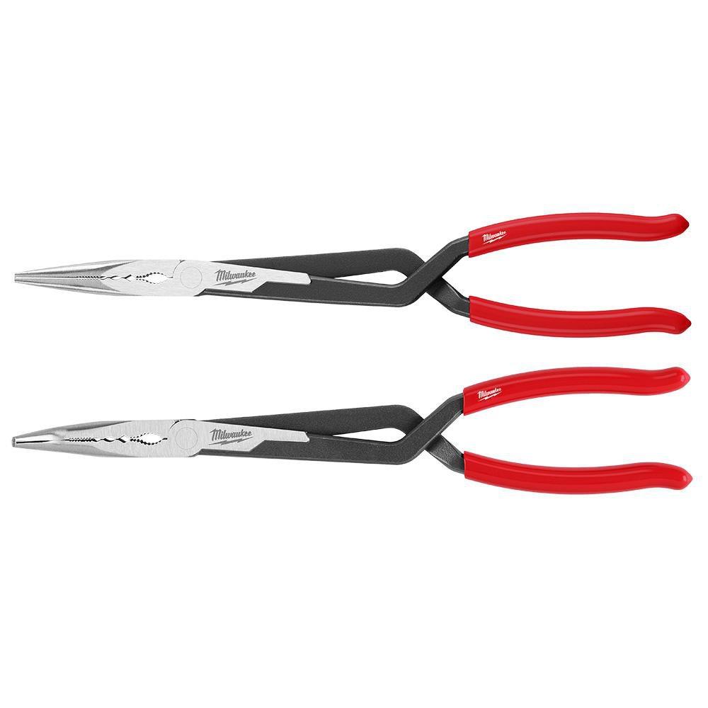 2Pc Long Reach Pliers Set 