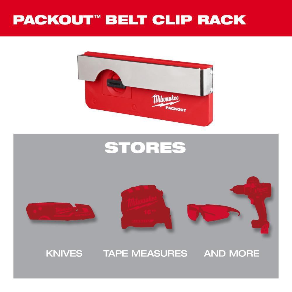 PACKOUT BELT CLIP RACK 