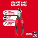 6 DIAGONAL COMFORT GRIP CUTTING PLIERS USA 