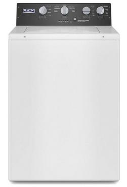 27 in. 3.5 cu. ft. Top Load Washer in White