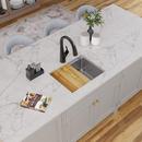 21 STAINLESS STEEL MEDIUM SINGLE BOWL UNDERMOUNT WORKSTATION 