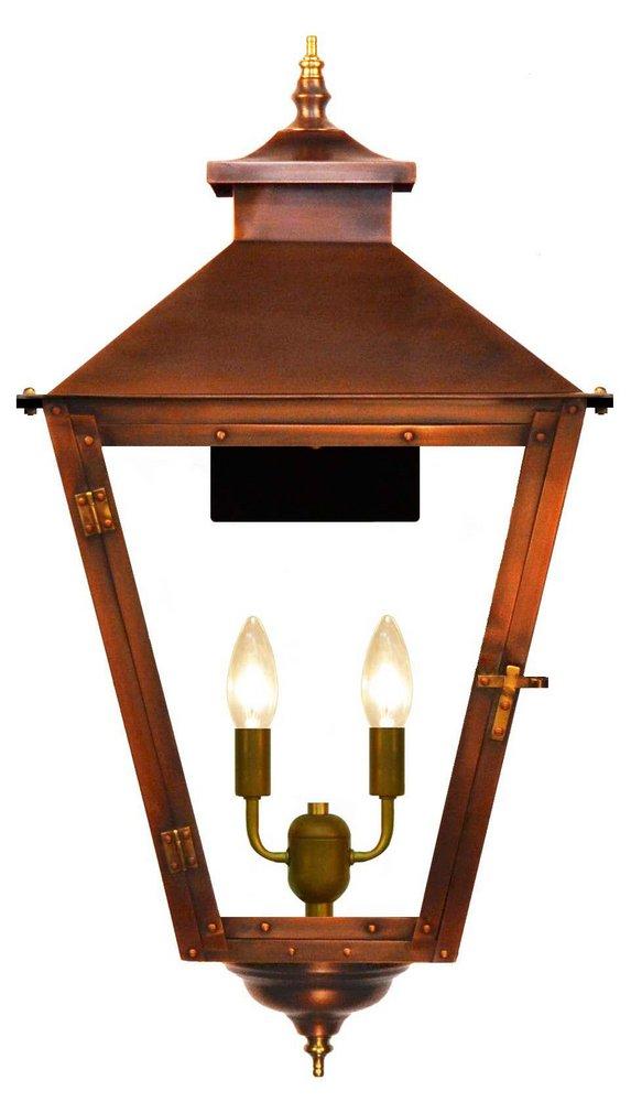 CONCEPTION STREET 41 ELECTRIC COPPER LANTERN 2 CANDELABRA BASE SOCKETS 