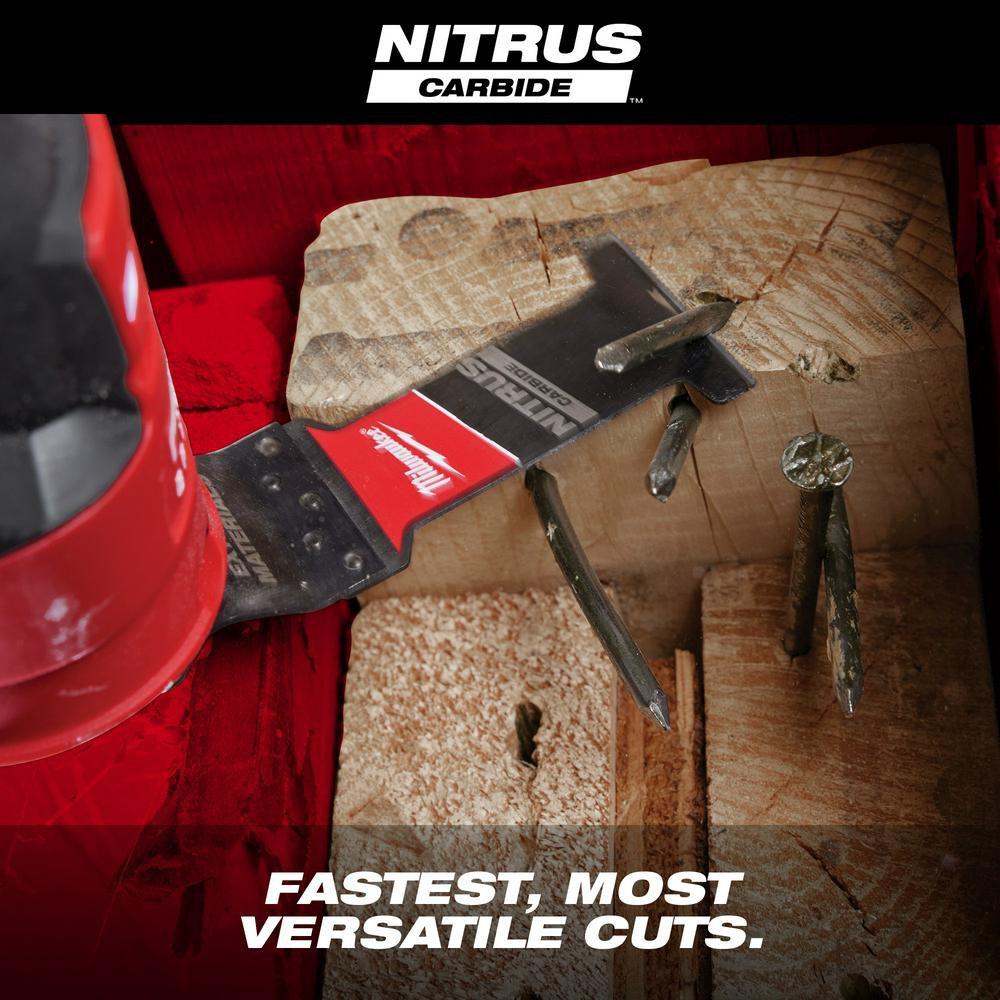 NITRUS CARBIDE EXTREME MATERIALS UNIVERSAL FIT OPEN-LOK MULTI-TOOL BLADE 1PK 
