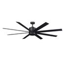 68 in. 8-Blade Outdoor Ceiling Fan in Matte Black