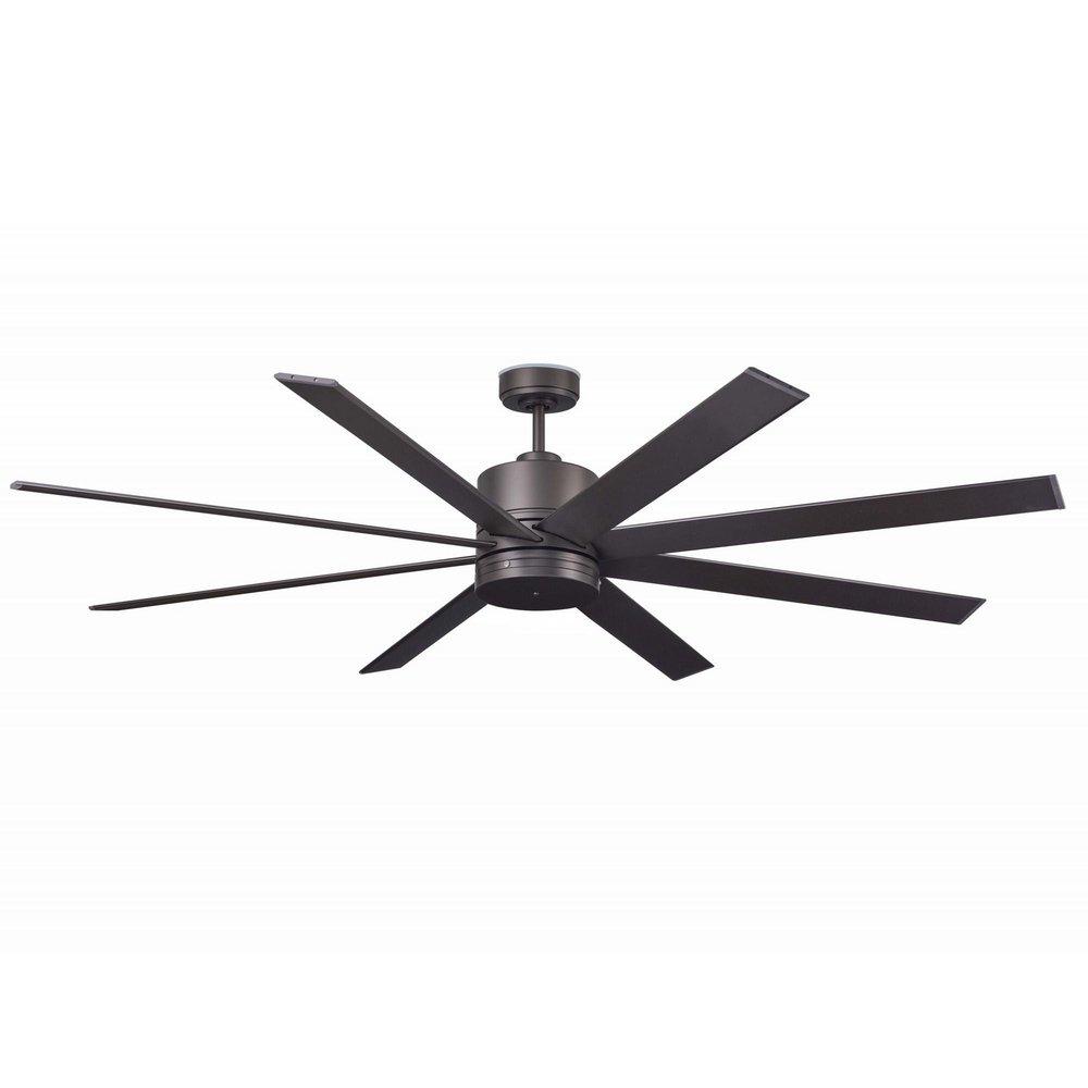 RP Lighting Oil Rubbed Bronze 68 in. 8-Blade Outdoor Ceiling Fan 