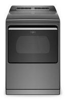 27 x 29-7/8 in. 240V 7.4 cu. ft. Electric Dryer in Chrome Shadow