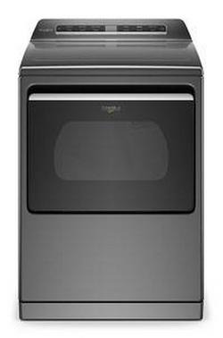 27 x 29-7/8 in. 240V 7.4 cu. ft. Electric Dryer in Chrome Shadow