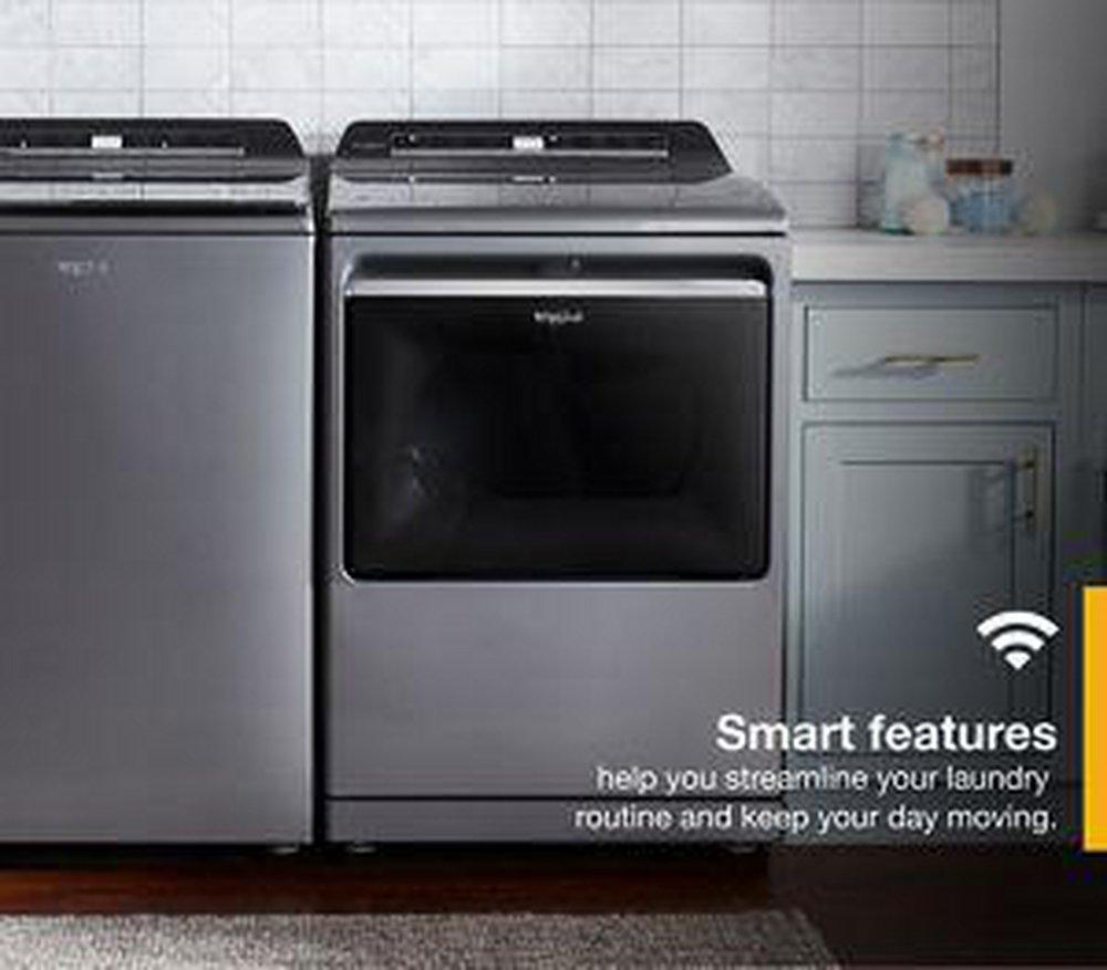 7.4 CUFT GAS DRYER STEAM WIFI 