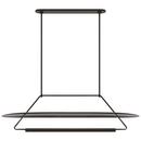 TELINE 54" OVAL LINEAR IN MATTE BLACK 