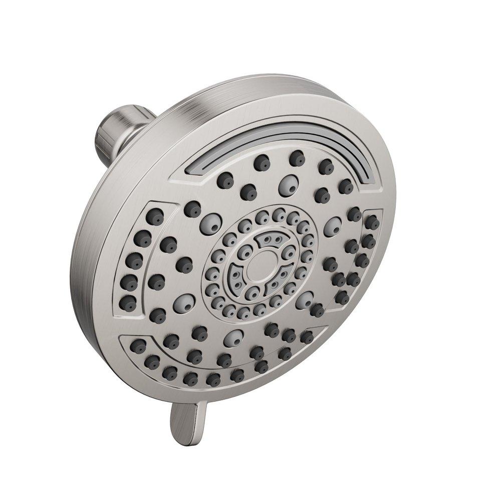 Multi Function Showerhead in Brushed Nickel 