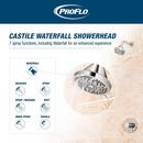 PROFLO&reg; Brushed Nickel Multi Function Showerhead 