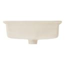 18 in. Undermount Rectangular Bathroom Sink in White 