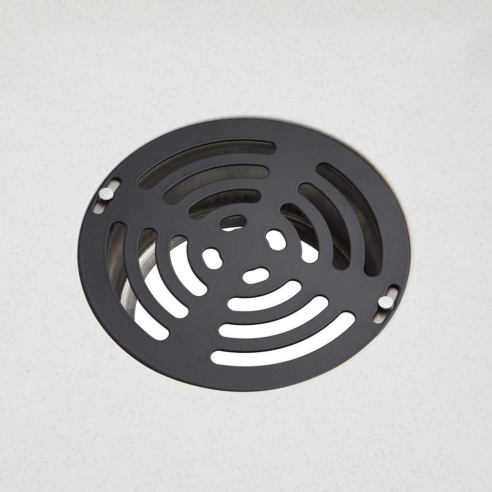 36 in. Dog Washing Station with Matte Black Drain 