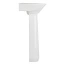 Mini Porcelain Pedestal Sink in White 