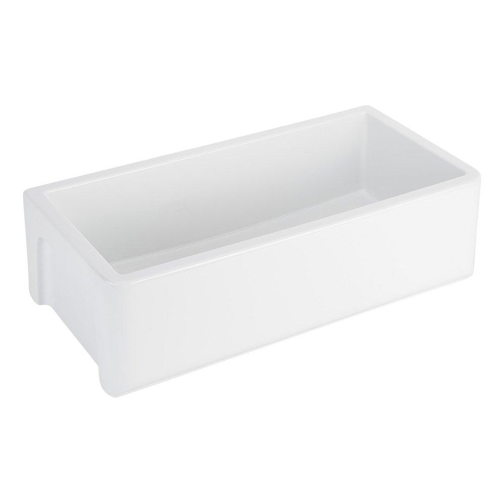 36 GRIGHAM FIRECLAY FARMHOUSE SINK - WHITE 