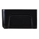 Signature Hardware Gloss Black 36 in. Fireclay Single Bowl Farmhouse Kitchen Sink 