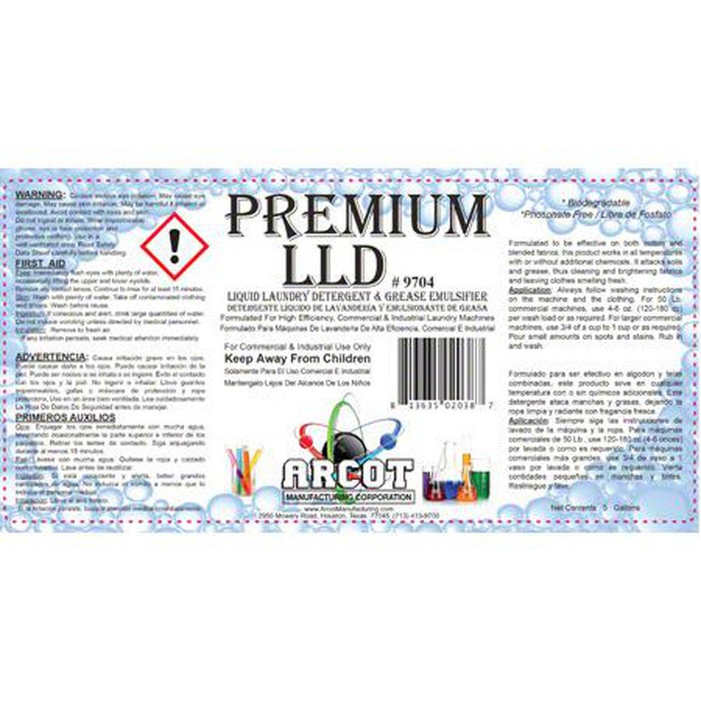 1 GAL PREMIUM LLD LIQ LDRY DETERGENT 4/CA 