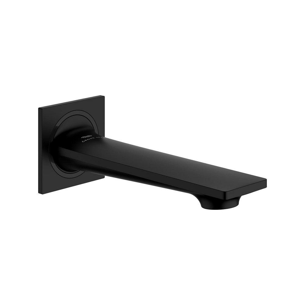 Non-Diverter Tub Spout in Matte Black 