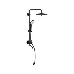 Single Handle Shower System with Hand Shower in Matte Black