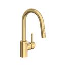 GROHE Brushed Cool Sunrise Single Handle Pull-down Bar Faucet 