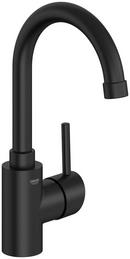 Single Handle Pull Down Bar Faucet in Matte Black 