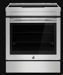 36-3/4 x 29-7/8 in. 6.2 cu. ft. 4-Burner Electric Induction Slide-In Range in Stainless Steel