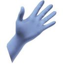 Size S 4.1 mil Nitrile Medical and Powder Free Disposable Gloves in Blue (Box of 100, Case of 10 Boxes)