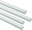 2 in. x 20 ft. Plastic Tubing in White