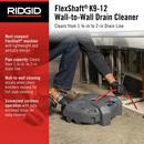 RIDGID Grey Battery Drain Cleaner 