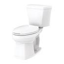 AVALANCHE 1.28//1.6GPF ELONGATED BOWL WHITE 