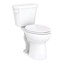 Gerber Plumbing White Elongated Floor Mount Toilet Bowl 