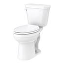 Gerber Plumbing White Elongated Floor Mount Toilet Bowl